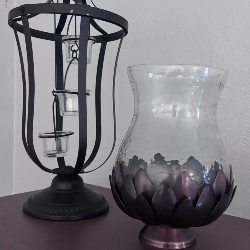 Glass Decor Accents in various color from Home Interiors